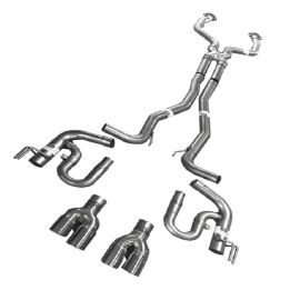 2011-2018 Chevrolet Caprice Solo Performance 3' Street-Race-X3 Catback Exhaust Kit