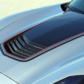 Chevrolet Corvette C7 Carbon Fiber Hood Heat Extractor