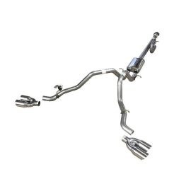 2014-2018 Chevy Silverado, GMC, V8 5.3L MACH-40 Cat Back Dual Exhaust Kit