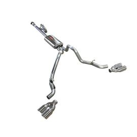 2014-2018 Chevy Silverado, GMC, V8 5.3L MACH-44 Cat Back Dual Exhaust Kit