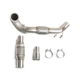 2015+ VW GTi, GLI Audi A3 CTS 3.5 Catted High Flow Stainless Downpipe