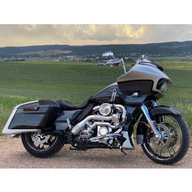 Турбокит Trask M8 Road Glide Assault для Harley Davidson 2017+, 8 PSI, модернизированный Garrett GT22, производительность, надежность, установка без доработок.