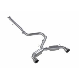 MBRP Veloster N 3 CAT Back Выхлоп - Алюминизированный, 2019-2021, 2.0T, L=48, W=18, H=14, +1HP, +6 lb-ft, 20% увеличение потока, простая установка, 3 года гарантии