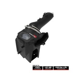 aFe Momentum HD Cold Air Intake Pro 10R для Ford F250, F350, F450 6.7L Powerstroke 2020-2024, +12 л.с., +32 Нм, высокопроизводительный, фильтр 10-слойный