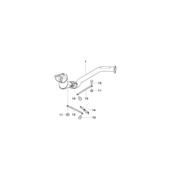 Genuine Diesel Catalyst Converter Bracket 18 20 2 249 290