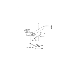 Genuine Diesel Catalyst Bracket 18 20 7 787 600