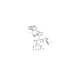 Genuine Diesel Catalyst Bracket 18 20 7 780 073