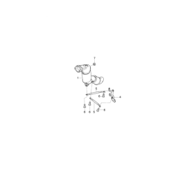 Genuine Diesel Catalyst Bracket 18 20 7 780 072
