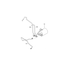 Genuine Activated Charcoal Filter Scavenge Line Rear