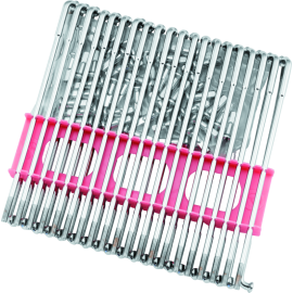 Bikers Choice 40-98 Chrome Front/Rear Spokes Replaces H-D 43032-40C Fits Steel Hub W/ 16in Rim