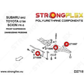 Strongflex Front Suspension Bush Kit for Subaru BRZ / Toyota GT86 (276192B)