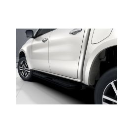 Боковая планка X-Class черная A4708501200, Mercedes-Benz, авто для X 220 d, X 250 d, X 350 d, X 200, 21.5 кг, 2000 мм, стильный дизайн, прочный, нескользящий.