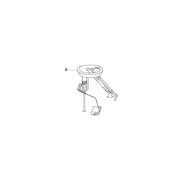 Датчик уровня топлива левый оригинальный BMW, артикул 16141180517, 2 года гарантии