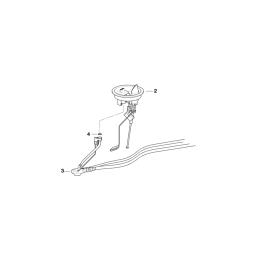 Датчик уровня топлива левый 16 14 6 758 734 | Оригинал BMW | 2 года гарантии