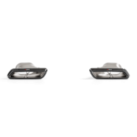 Akrapovic 2018 Mercedes Benz E63 (W213) Evolution Tail Pipe Set (High Gloss Carbon)