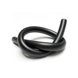 3/8 (10mm) Hose, Black, Reinforced Rubber, 300psi, 3/8 Barb or -6an Push Lock