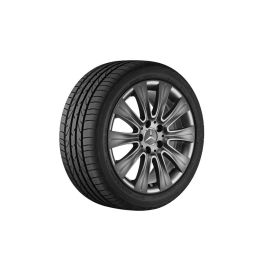 10-spoke wheel, 43.2 cm (17 inch), E-Class, 235/45 R17/, gray Himalaya, A20740122027756