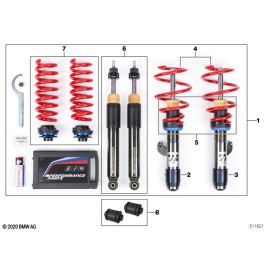 Genuine Sport Suspension Retrofit Kit Shock Absorbers M 33 50 2 413 033