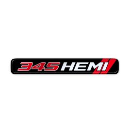 345 Hemi Dash Badge