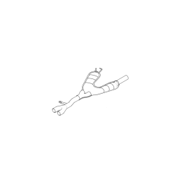 Genuine Centre Exhaust Silencer/Muffler 18 10 7 500 189