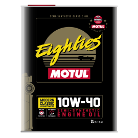 Motul 10W40 Classic Eighties Oil - 10x2L