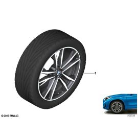 Genuine 19 RDCi Wheel Tyre Set Summer Orbit Grey 225/45R19 96W 36 11 5 A14 3D1