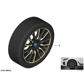 Genuine 20 RDC Complete Wheel Set Summer Gold M Performance 36 11 5 A3E 068