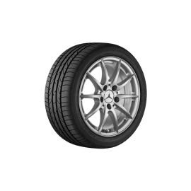 10-spoke wheel, 43.2 cm (17 inch), M-GLE-Class, 235/65 R17/, titanium silver, A16640105029765