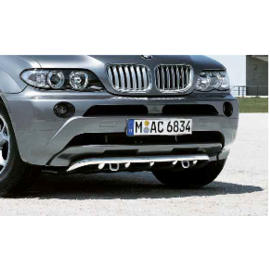 Genuine Front Left Bumper Grille Panel Trim Titanium 51 11 7 130 457