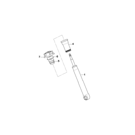 Genuine Rear Suspension Spring Strut Mount Guide Support 33 52 1 093 416