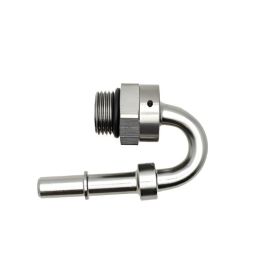 DeatschWerks 8AN ORB auf 3/8 Zoll Male Adapter - Schwarz