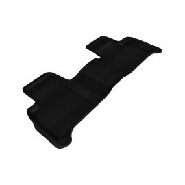 3D MAXpider 2012-2018 Mercedes-Benz GLE-Class/GLS-Class/ML-Class Kagu 2nd Row Floormats - Black
