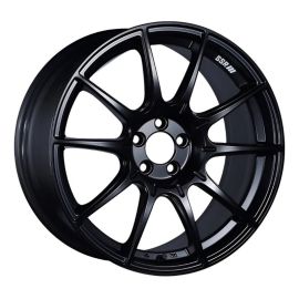 SSR GTX01 17x9 5x114.3 38mm Offset Flat Black Wheel
