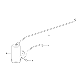 Genuine Activated Charcoal Filter Outlet Pipe/Hose
