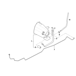Genuine Activated Charcoal Filter Scavenge Line