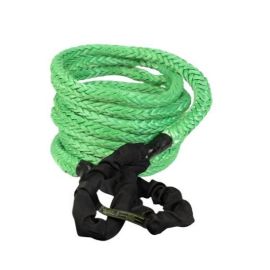 Voodoo Offroad 2.0 Santeria Series 7/8in x 30 ft Kinetic Recovery Rope with Rope Bag - Green