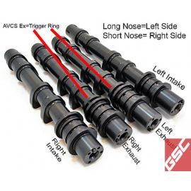 GSC P-D 08+ STi S2 Cams 272/272 Billet (Left Intake Cam Only)