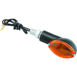 BikeMaster Ministalk Маркерный Светильник Овальный - Черный/Янтарный