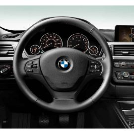 Genuine Steering Wheel Cover Trim Black 32 30 6 854 772