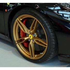 Ferrari - 20 458 Speciale Aperta Alloy Wheel Set [matte gold] (to fit Ferrari 458 Italia/Spider)