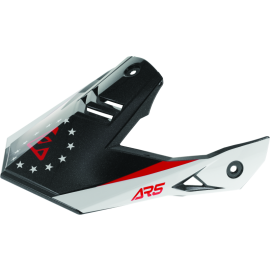 Answer AR5 Rally Visor - Red/Black