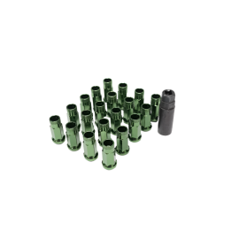 Wheel Mate 12x1.50 48mm Muteki SR48 Dark Green Open End Lug Nuts