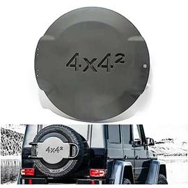 4×4 Squared Fiberglass Rear Cover Spare Wheel Set for Mercedes Benz G-Class G-Wagon W463