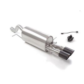 Ragazzon Stainless steel rear silencer with round Carbon Shot tail pipe 2x90 mm for Ford Fiesta ST 1.5 Ecoboost MK8 2020+ (50.0999.78)