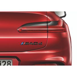 Genuine Car Lettering Emblem Badge Logo Black Painted M40D 51 14 2 472 835