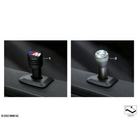 Genuine Interior Door Lock Pin Locking Button Crystal Clarity 51 26 5 A68 1A8