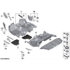 Genuine OBD Plug Cover Black 51 43 7 366 863