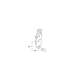 Genuine Bulb Socket/Holder+Fog Light Rear 63 21 6 918 927