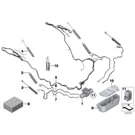 Оригинальный гидравлический гидроузел BMW Z4 E89 2010, новый, артикул 54377309634.
