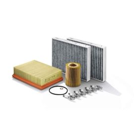 Оригинальный комплект масла, фильтра воздуха, пыльцевого фильтра и свечей зажигания BMW 88 00 2 336 355, оригинальная деталь для моделей BMW 5 серии E60, для автомобилей с двигателями N52 до декабря 2009 года.